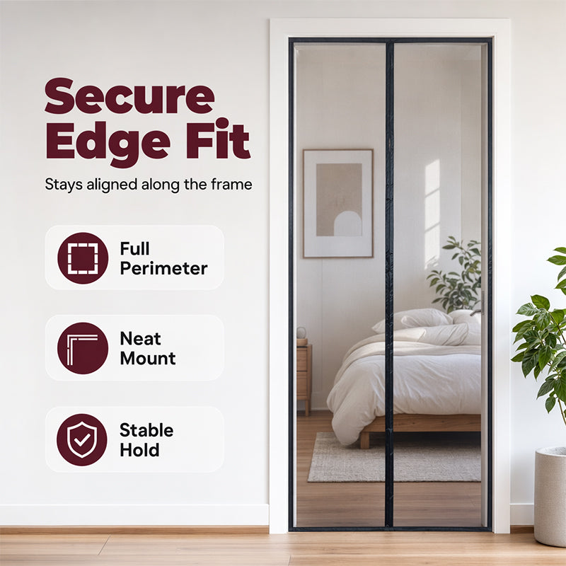 🔥Limited time 50% off！🦟Block all mosquitoes and insects！🚪Hands-Free Magnetic Screen Door