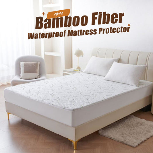 Bamboo Fiber Waterproof Mattress Protector