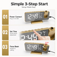 Smart Radio Projection Clock Dual Alarm