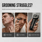 ⚡🪒 LIMITED-TIME 49% OFF! Men’s 2-in-1 Body Hair Trimmer – Ceramic Blade, LED Spotlight, Power Display & Charging Base