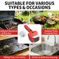 🔥Electric Grill Cleaner with Rotating Steel Brush