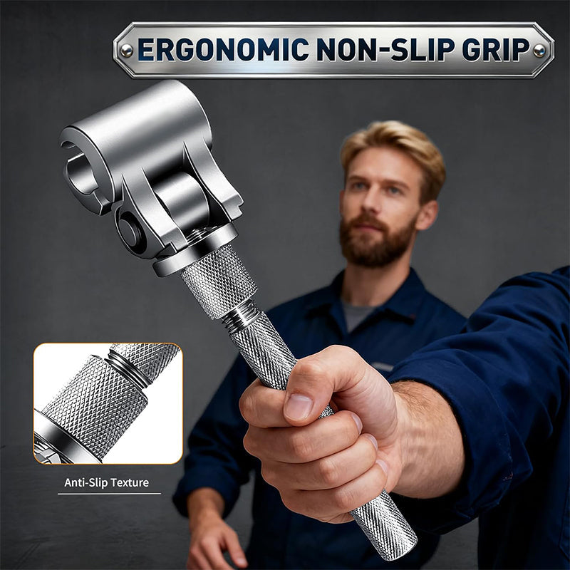 🎉 Hot Sale 50% OFF 🔧 Universal Stainless Steel Adjustable Door Hinge Wrench Repair Tool ✨