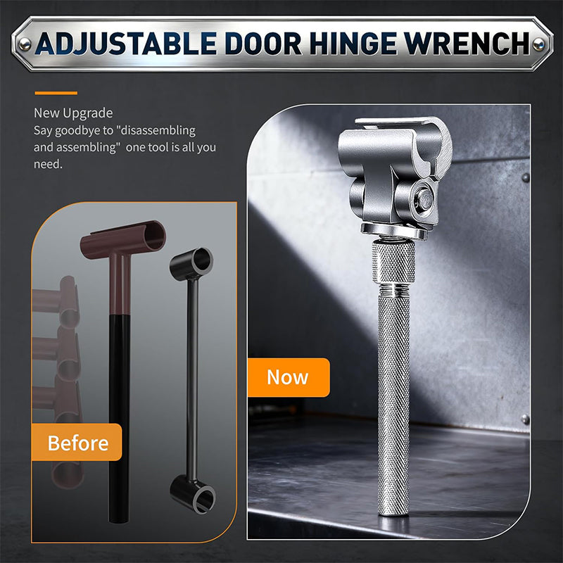 🎉 Hot Sale 50% OFF 🔧 Universal Stainless Steel Adjustable Door Hinge Wrench Repair Tool ✨