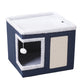 🐱 50% OFF NOW! 🏠 Foldable 2-in-1 Cat Cube House – Dual-level, scratch pad & comfy – Space-saving & portable for cats 🐾