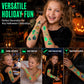 🎃💡 Light Up Your Halloween Look! Glow-in-the-Dark Temporary Tattoos | Waterproof & Fun Party Accessories