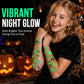 🎃💡 Light Up Your Halloween Look! Glow-in-the-Dark Temporary Tattoos | Waterproof & Fun Party Accessories