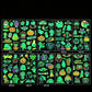 🎃💡 Light Up Your Halloween Look! Glow-in-the-Dark Temporary Tattoos | Waterproof & Fun Party Accessories