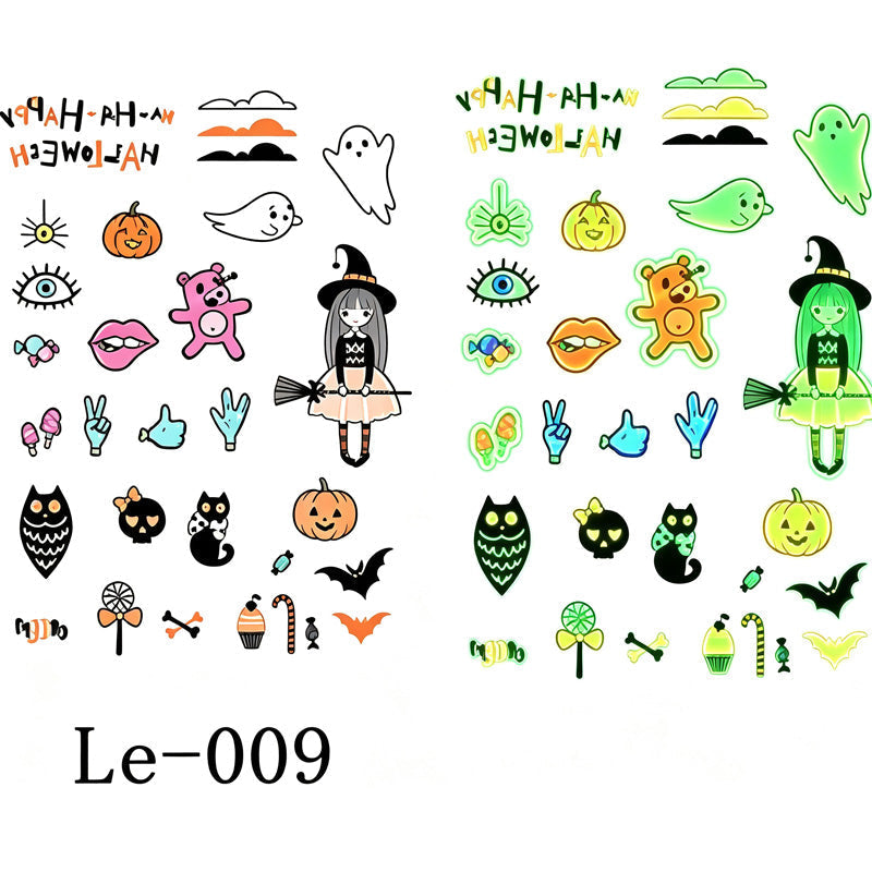 🎃💡 Light Up Your Halloween Look! Glow-in-the-Dark Temporary Tattoos | Waterproof & Fun Party Accessories