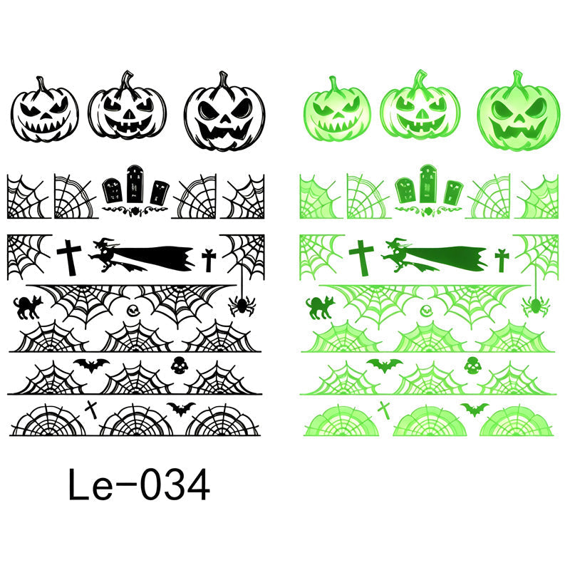 🎃💡 Light Up Your Halloween Look! Glow-in-the-Dark Temporary Tattoos | Waterproof & Fun Party Accessories