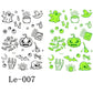🎃💡 Light Up Your Halloween Look! Glow-in-the-Dark Temporary Tattoos | Waterproof & Fun Party Accessories