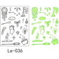 🎃💡 Light Up Your Halloween Look! Glow-in-the-Dark Temporary Tattoos | Waterproof & Fun Party Accessories