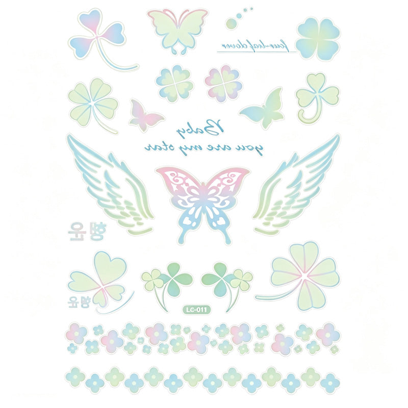 🎃💡 Light Up Your Halloween Look! Glow-in-the-Dark Temporary Tattoos | Waterproof & Fun Party Accessories