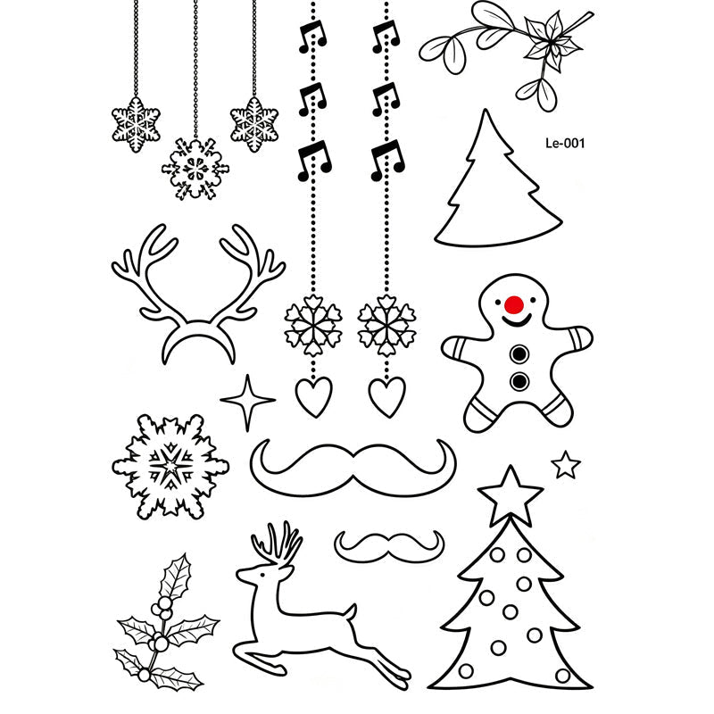 🎃💡 Light Up Your Halloween Look! Glow-in-the-Dark Temporary Tattoos | Waterproof & Fun Party Accessories