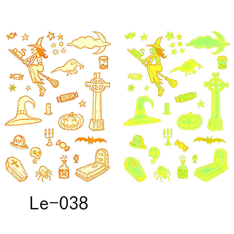 🎃💡 Light Up Your Halloween Look! Glow-in-the-Dark Temporary Tattoos | Waterproof & Fun Party Accessories
