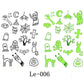 🎃💡 Light Up Your Halloween Look! Glow-in-the-Dark Temporary Tattoos | Waterproof & Fun Party Accessories
