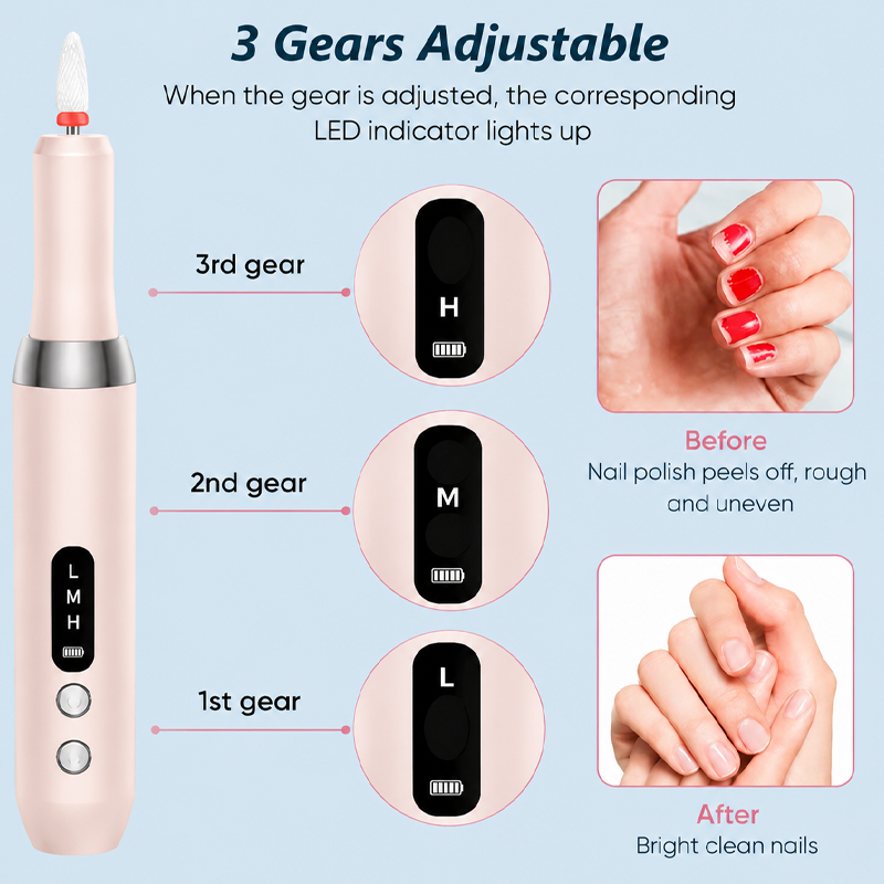⏰ 50% OFF💅🔋 Cordless Electric Nail Drill Machine with Charging Base – Professional Manicure at Home! | Portable, Rechargeable & Ready Anytime ✨