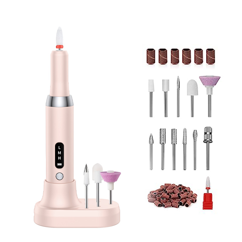 ⏰ 50% OFF💅🔋 Cordless Electric Nail Drill Machine with Charging Base – Professional Manicure at Home! | Portable, Rechargeable & Ready Anytime ✨