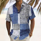 👔Men's Contrast Color Pattern Shirt