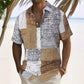 👔Men's Contrast Color Pattern Shirt