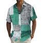 👔Men's Contrast Color Pattern Shirt