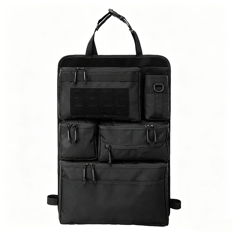 Multi-Pocket Car Seat Back Organizer