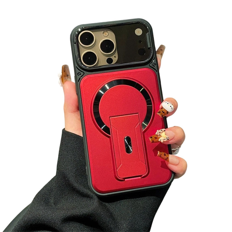 ✨ One Case, Three Upgrades – Magnetic, Flip Lens Cover & No-Bulk Stand. Fits iPhone 13-17. UK Dispatch