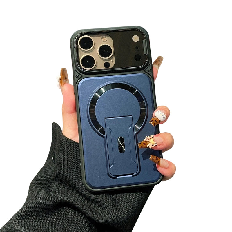 ✨ One Case, Three Upgrades – Magnetic, Flip Lens Cover & No-Bulk Stand. Fits iPhone 13-17. UK Dispatch
