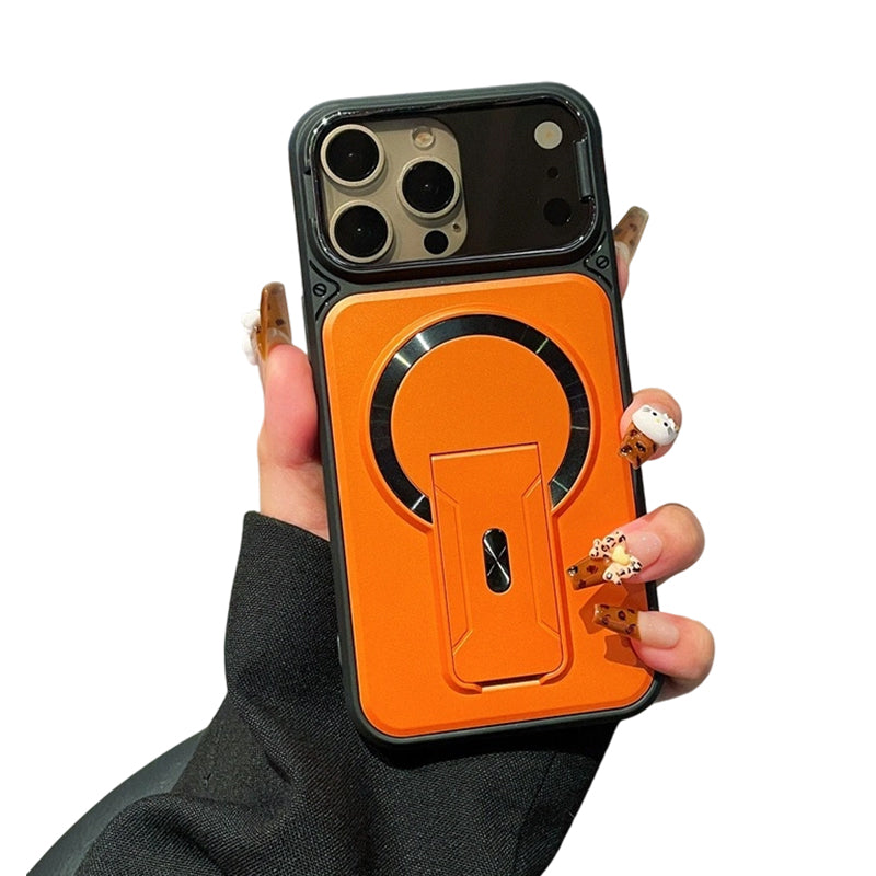 ✨ One Case, Three Upgrades – Magnetic, Flip Lens Cover & No-Bulk Stand. Fits iPhone 13-17. UK Dispatch