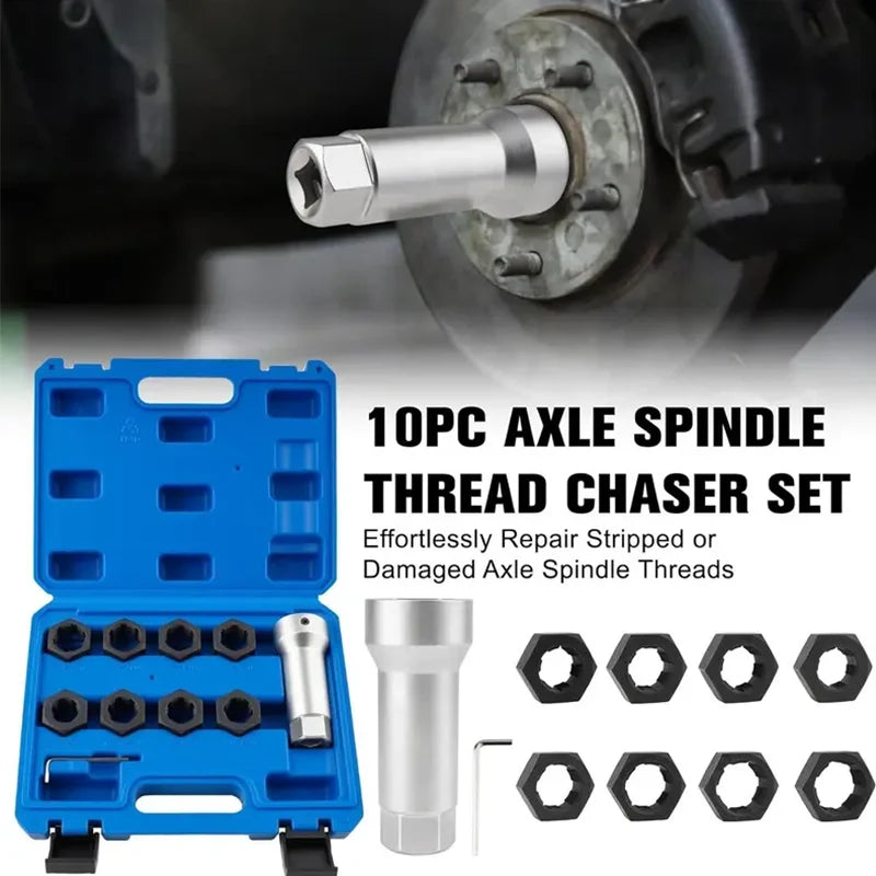 8 Pcs Automotive Screw Thread Repair Tool Set