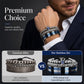 👑 50% OFF! ✨ Men's Stainless Steel Crown Bracelet 3-Piece Set – Hand-Set AAA Zircons, PVD Electroplating & Adjustable 17-21cm Fit – Urban Luxury for Suits & Street Style 💎