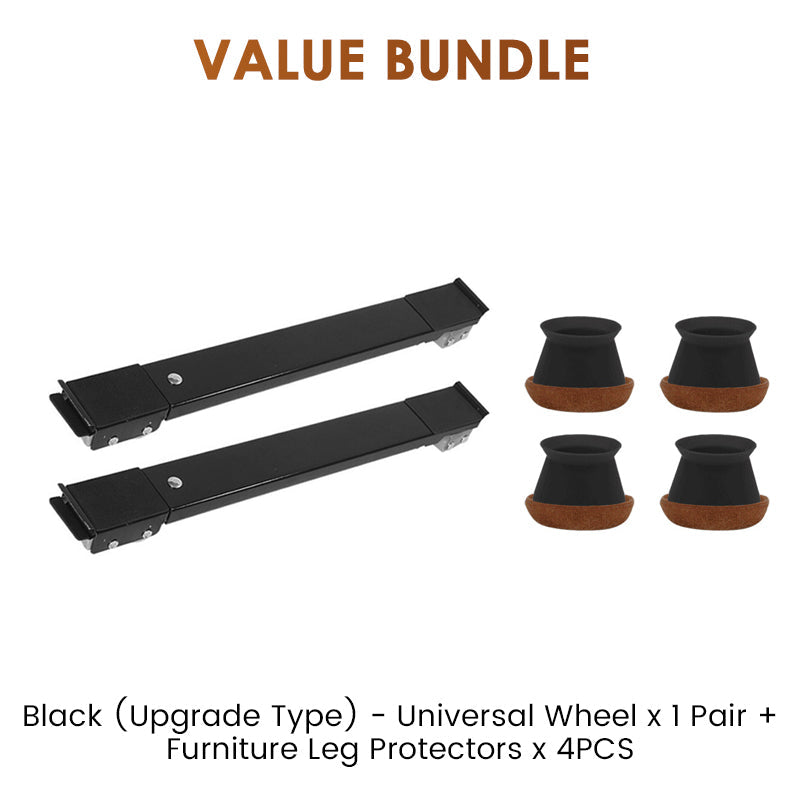 Heavy-Duty Adjustable Appliance Rollers