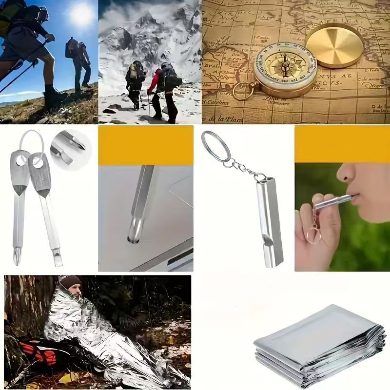 Emergency Survival Gear & Equipment Kit