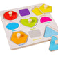 Montessori Wooden Peg Puzzle for Toddlers