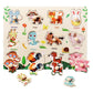 Montessori Wooden Peg Puzzle for Toddlers