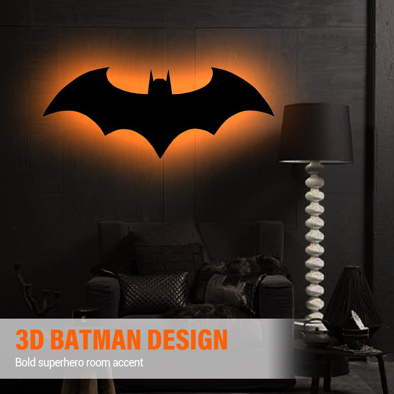 🦇7‑Color Bat Night Light