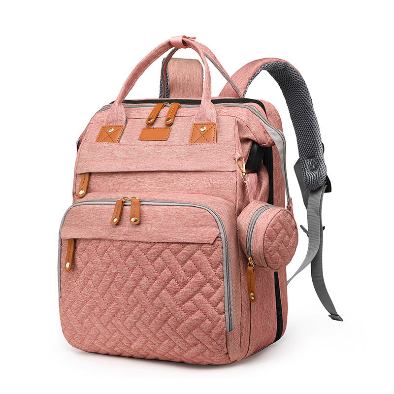 Foldable Diaper Bag with Changing Station