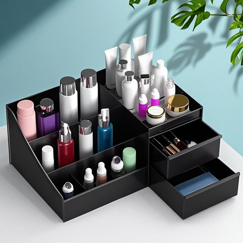 Desktop Makeup Organizer with Drawers