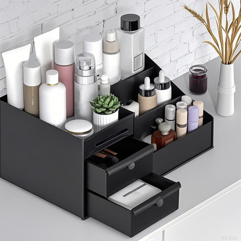 Desktop Makeup Organizer with Drawers