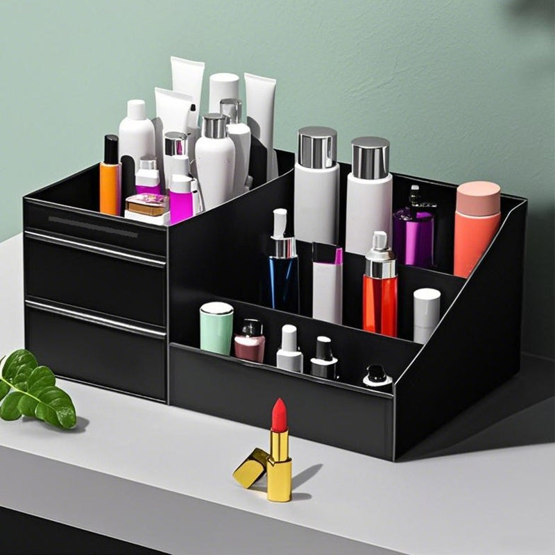 Desktop Makeup Organizer with Drawers