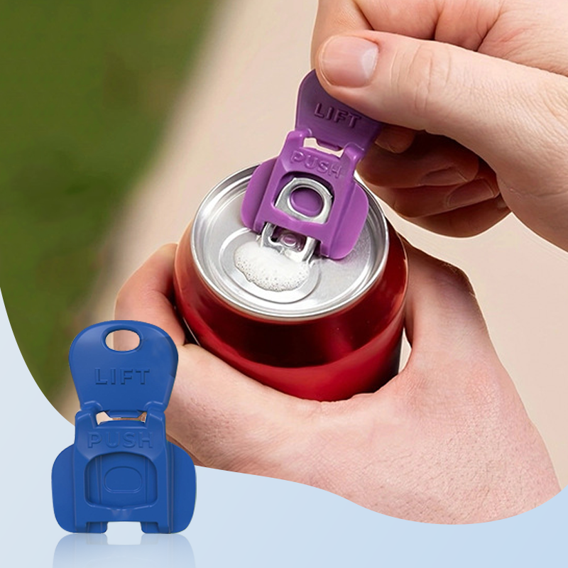 🥫 50% OFF NOW! 🥤 Easy Can Opener & Drink Cover – Smooth opening, spill-proof cover & compact – Ideal for kitchen, camping & on-the-go use 🔧