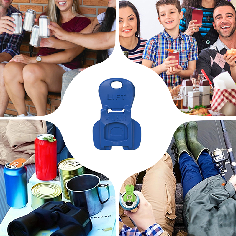 🥫 50% OFF NOW! 🥤 Easy Can Opener & Drink Cover – Smooth opening, spill-proof cover & compact – Ideal for kitchen, camping & on-the-go use 🔧