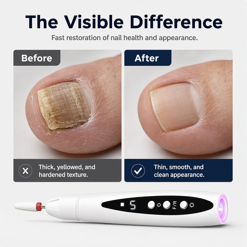 🥳2026 HOT SALE🥳💞50K+ SOLD! 💅✨ 50% OFF! 2-in-1 Electric Nail Drill with UV Gel Light – Professional manicure & pedicure kit. High‑torque motor tackles thick nails, UV light cures gel – salon results at home! 🔧💪
