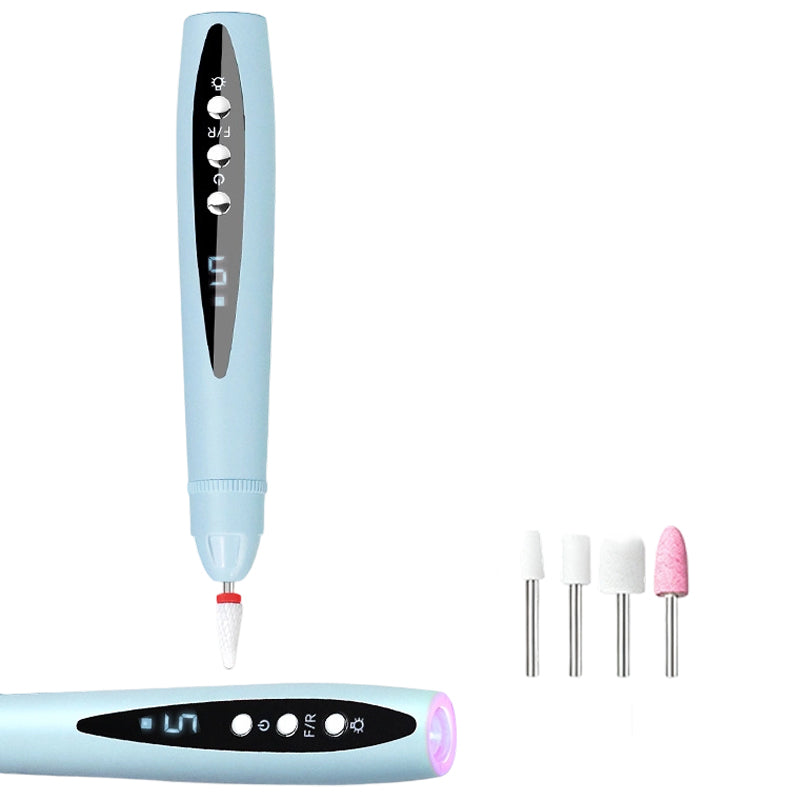🥳2026 HOT SALE🥳💞50K+ SOLD! 💅✨ 50% OFF! 2-in-1 Electric Nail Drill with UV Gel Light – Professional manicure & pedicure kit. High‑torque motor tackles thick nails, UV light cures gel – salon results at home! 🔧💪