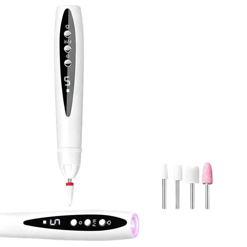 🥳2026 HOT SALE🥳💞50K+ SOLD! 💅✨ 50% OFF! 2-in-1 Electric Nail Drill with UV Gel Light – Professional manicure & pedicure kit. High‑torque motor tackles thick nails, UV light cures gel – salon results at home! 🔧💪