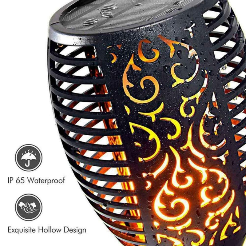 Waterproof Solar Flame Torch Stake Lights