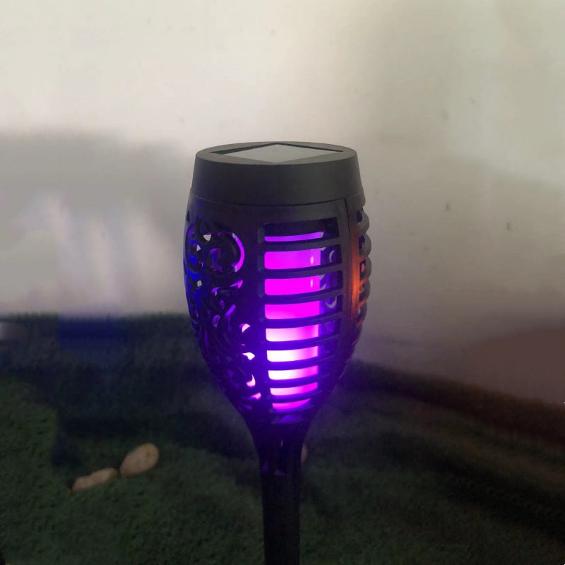 Waterproof Solar Flame Torch Stake Lights