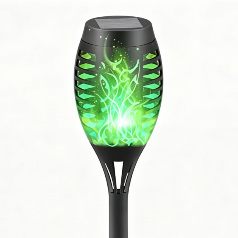 Waterproof Solar Flame Torch Stake Lights
