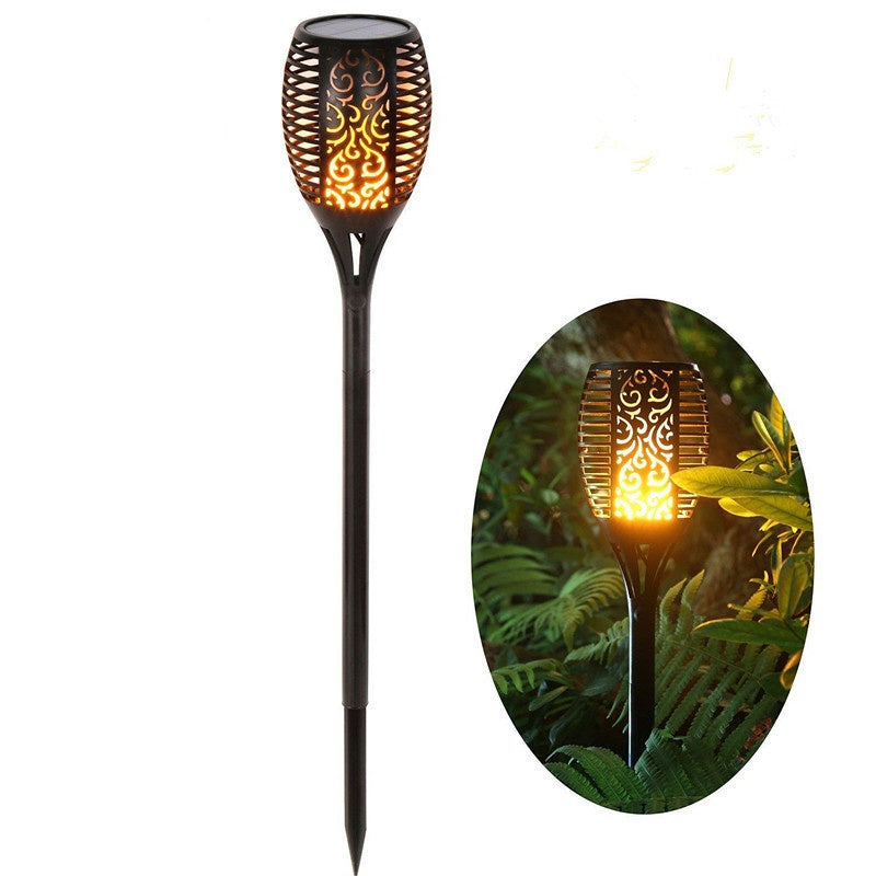 Waterproof Solar Flame Torch Stake Lights