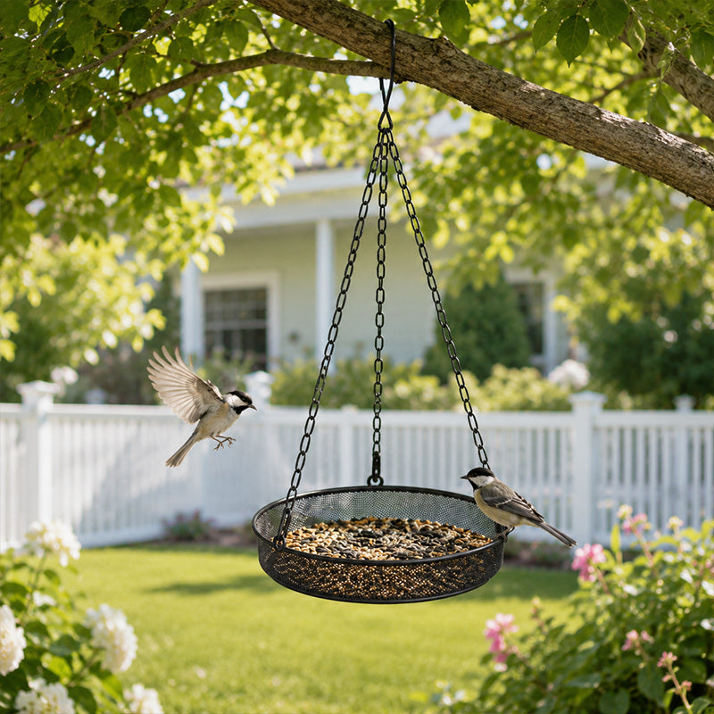 Hanging Bird Feeder Tray