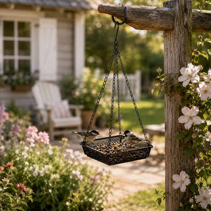Hanging Bird Feeder Tray